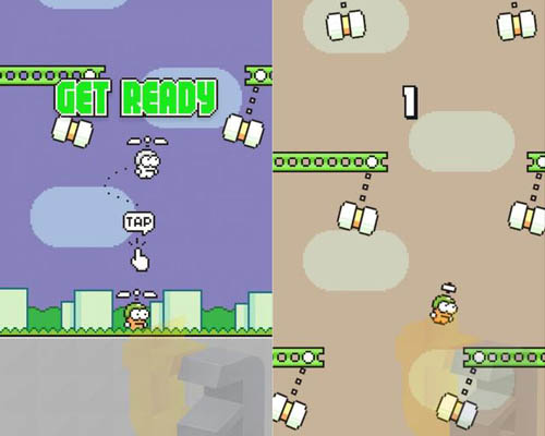 《FlappyBird》开发者再推虐心游戏《摇摆直升机》