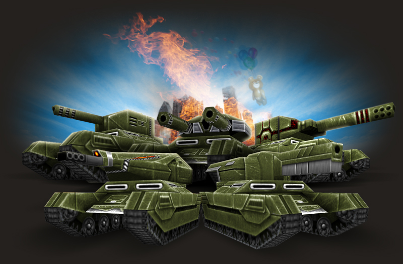 3D坦克3D坦克游戏截图