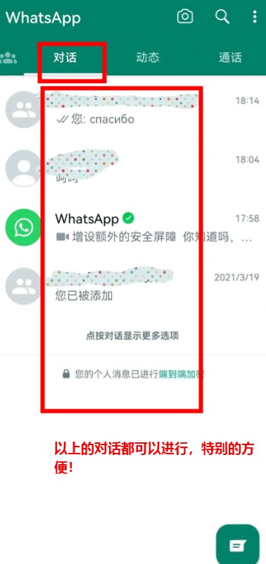 WhatsApp官网版截图