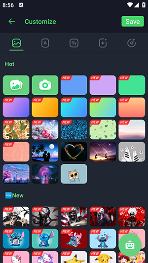 emoji键盘截图