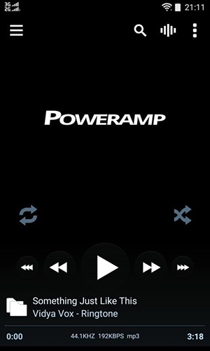 Poweramp音乐播放器截图