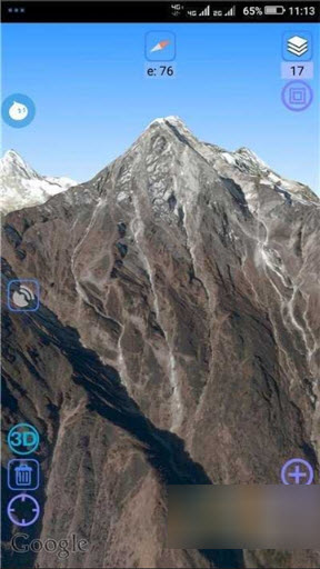 谷歌地图3d实景地图截图