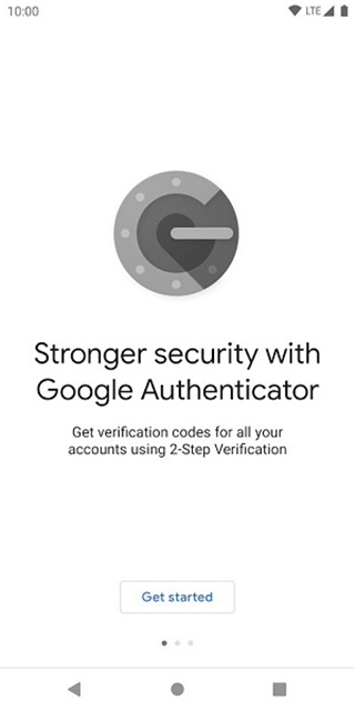 Google Authenticator截图