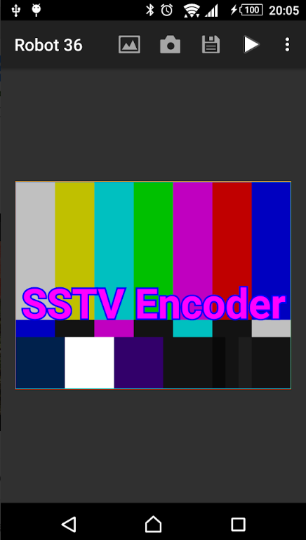 SSTV Encoder截图