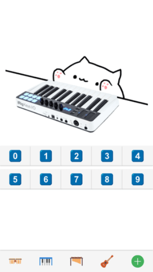 键盘猫桌宠截图