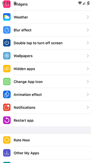 Launcher iOS 18截图