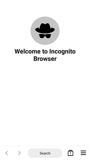 Incognito Browser截图