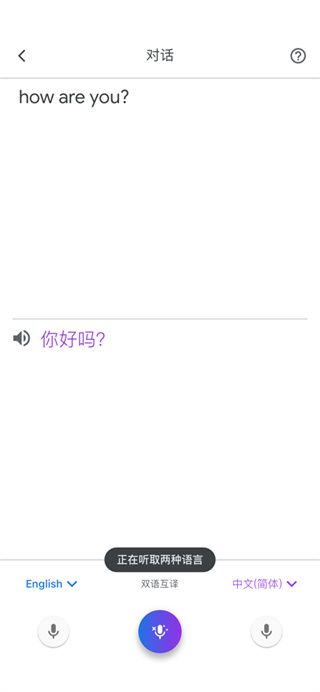 谷歌翻译中文版截图