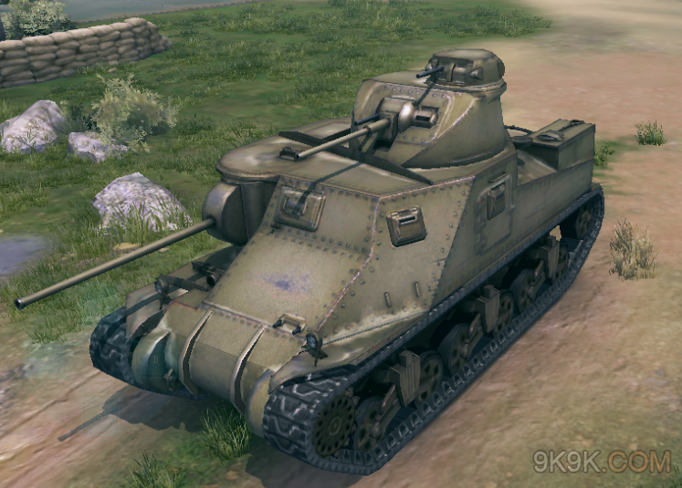 坦克连M3格兰特坦克属性