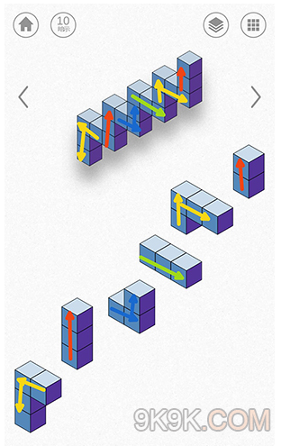 kubic立体方块第5关怎么过