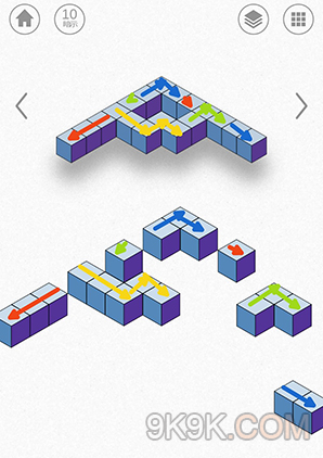 kubic立体方块第7关图文攻略