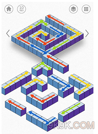 kubic立体方块第9关图文攻略