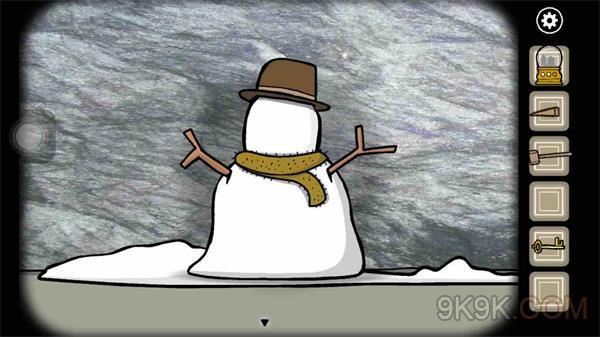 锈湖天堂岛第七关雪人的帽子怎么拿