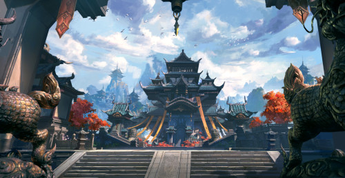 来自小米发布会上的游戏视频，《剑侠情缘2：剑歌行》携全新PVP重磅登场