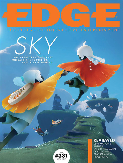 陈星汉新作《Sky光·遇》登上《EDGE》封面，无边云海中蕴藏着他怎样的愿景？