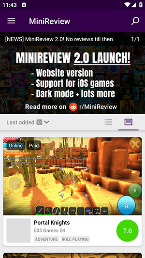 MiniReview游戏盒子下载安卓中文版-MiniReview手机版APP官方下载最新版
