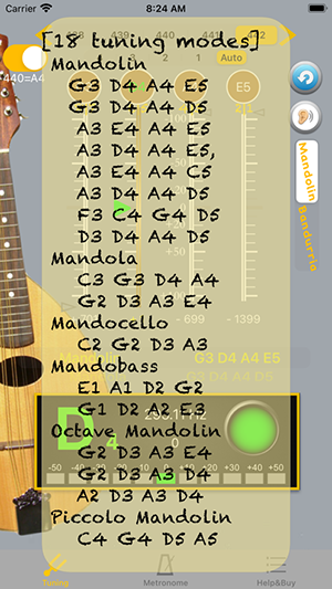 曼陀林调音器(Mandolin Tuner)专业版下载-曼陀林调音器专业版 6.0 分安卓版下载v2.6