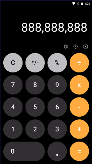 安卓仿iPhone计算器软件下载最新版-ios calculator仿安卓计算器免费版下载v2.1.0