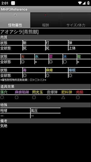 MHP3Reference中文版下载安卓-多玩怪物猎人p3数据库离线版下载v2.7.1