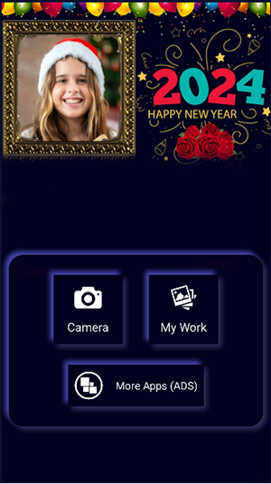 New Year Photo Frame 2024最新版下载-新年相框APP2024版下载安卓免费版v1.0