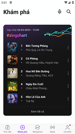 Zing MP3 apk最新版下载免费版-Zing MP3 2024中文版下载正版安卓版v24.04