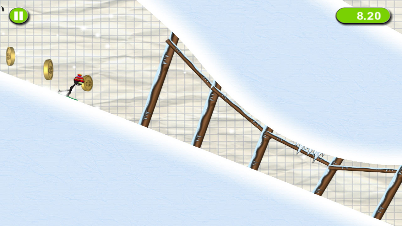 火柴人竞速滑雪截图