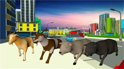 大城市山羊模拟器截图
