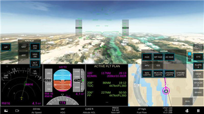 波音747飞行模拟器截图