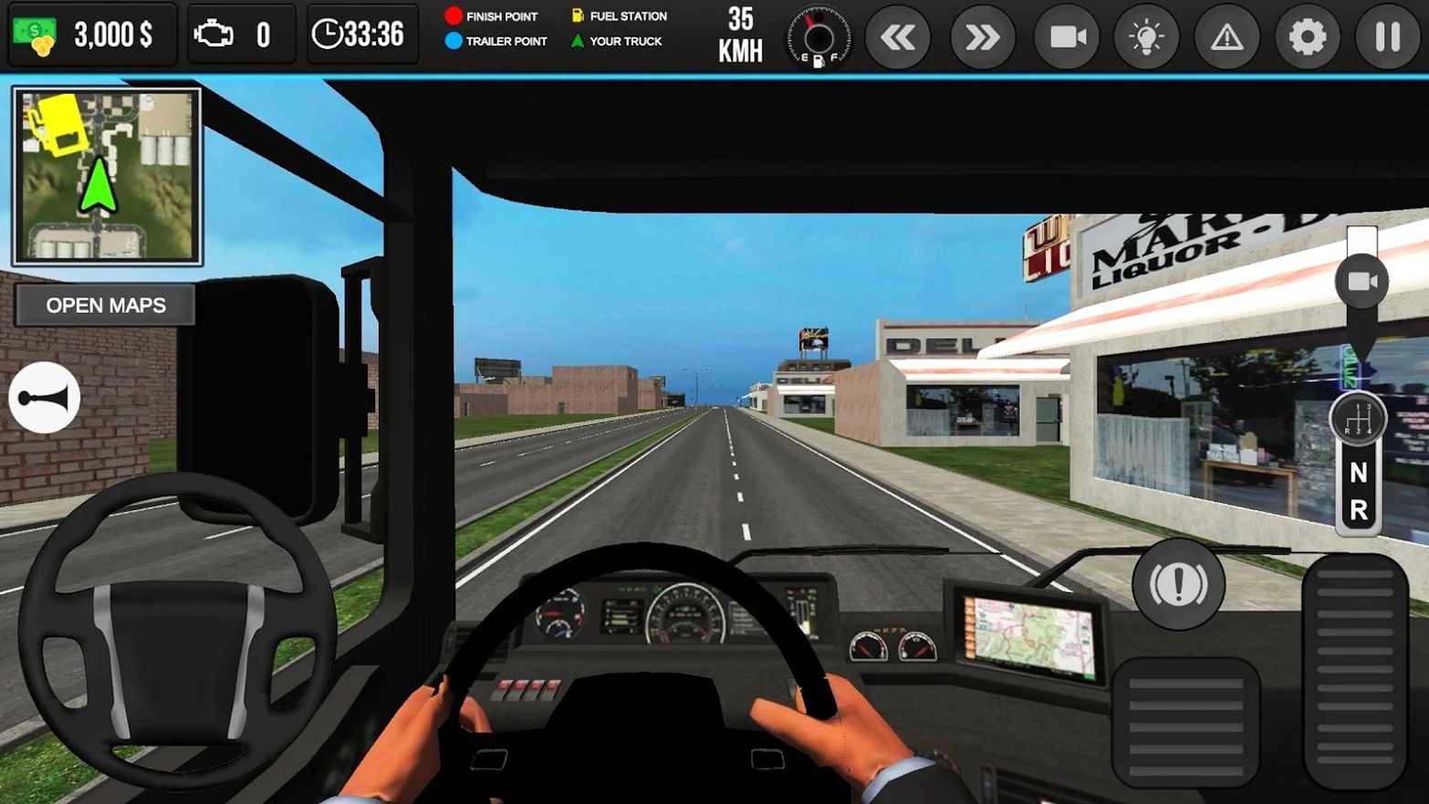 欧洲卡车司机模拟器截图