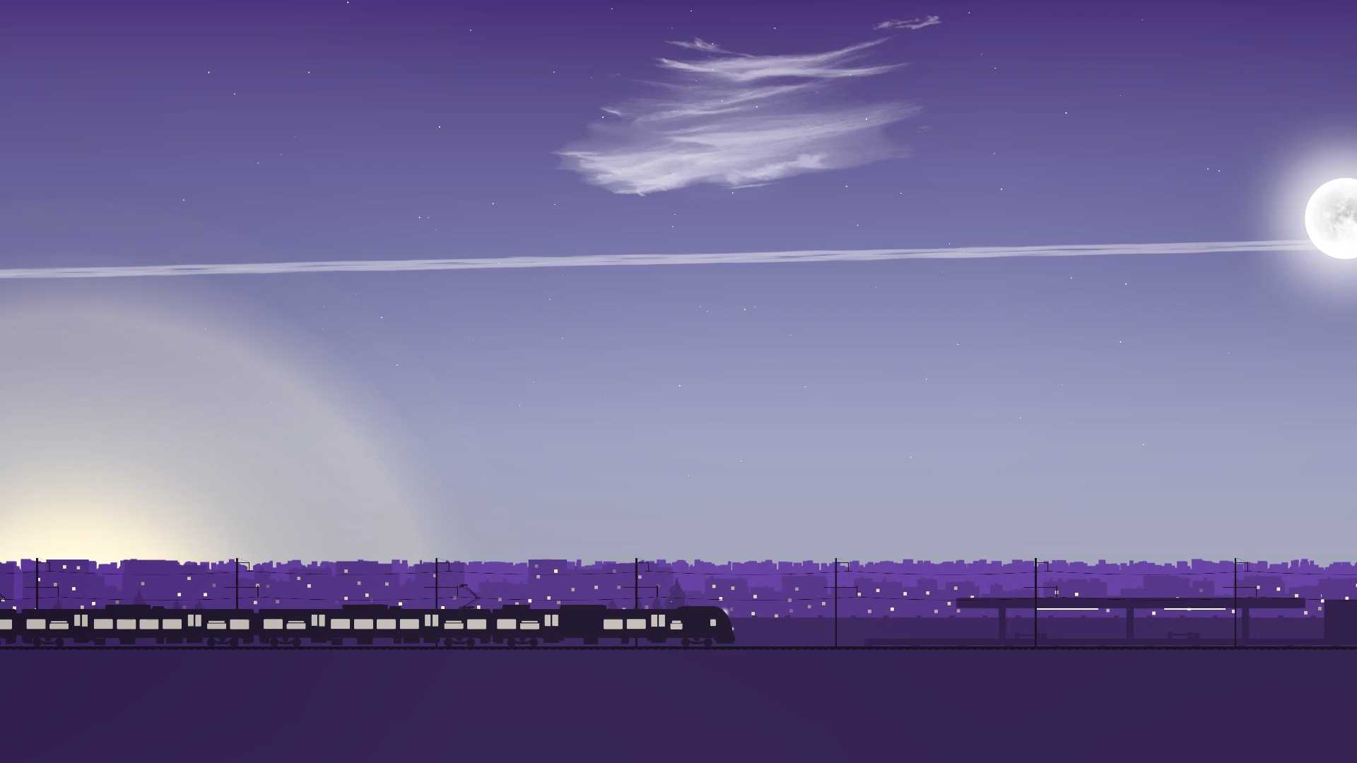 模拟2D电动火车截图