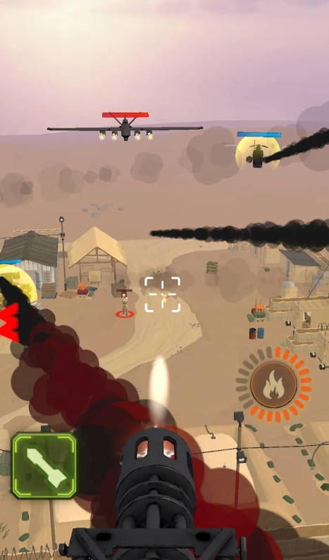 直升机打击沙漠战争截图