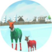圣诞鹿模拟器游戏下载