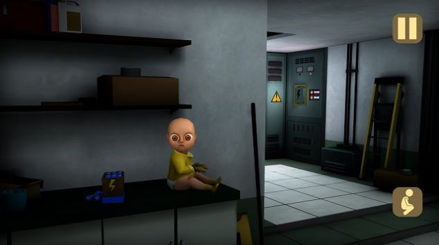 黄色房间里的恐怖宝宝截图